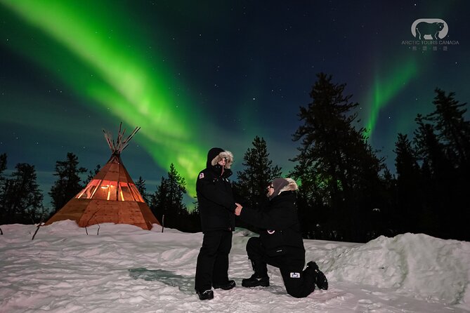 2 - Night Aurora Quest with Glass Tipi Experience - The aurora may not appear, and that matters