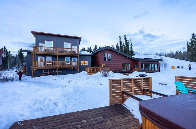 3-day Yukon Northern Lights Adventure - Day two in Carcross, from lake ice to sand dunes