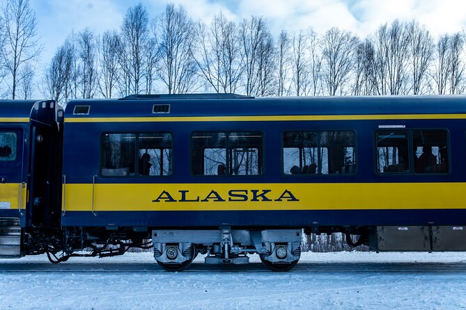 Alaska Railroad Aurora Winter Anchorage to Fairbanks One Way - Wildlife, narration, and the onboard atmosphere