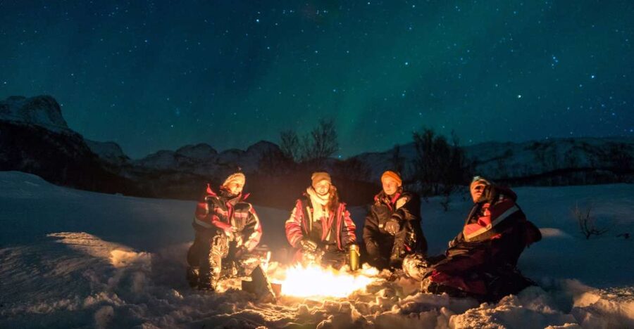 Alta: Small-Group Guided Northern Lights Tour - Moving between several spots