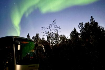 The Northern Lights Bus – a comfortable Arctic journey