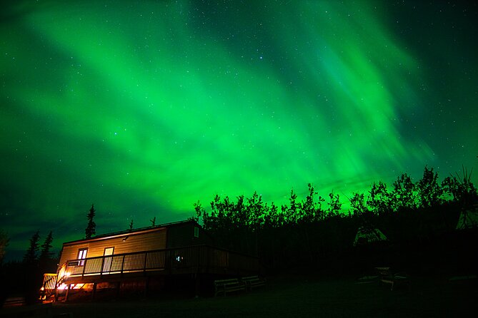 Arctic Day: Aurora Viewing Tour | late night - At the AuroraCentre, darkness is the main attraction
