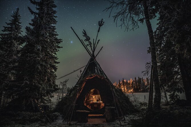 Arctic lake Aurora Hunt, in a cozy Lappish Tipi - Key points to know before booking