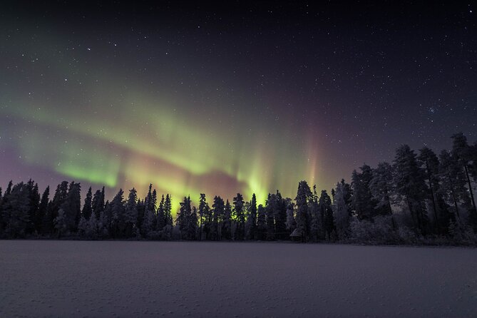 Arctic lake Aurora Hunt, in a cozy Lappish Tipi - Leaving Rovaniemi for the Arctic lake