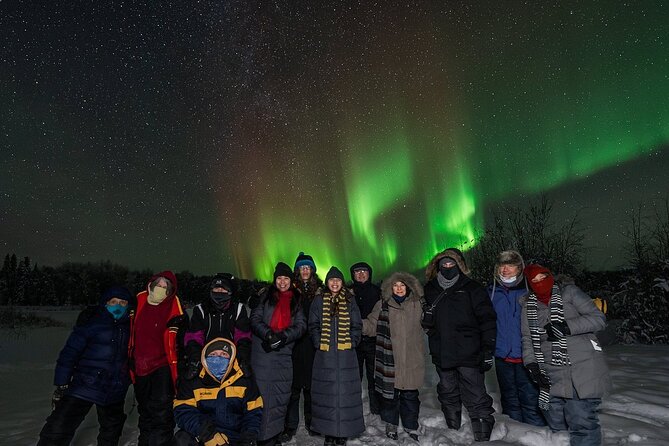 Aurora Activity at Sluice Box Sled Dogs - Timing, group size, and the late-night reality