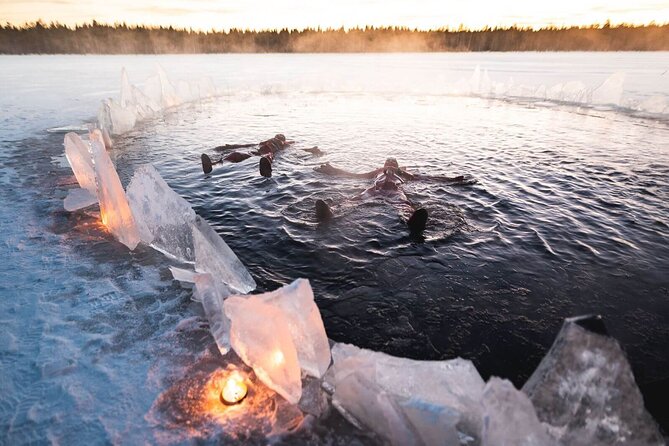 Aurora Arctic Ice Floating in Rovaniemi, Small-group - Leaving Rovaniemi for the frozen lake