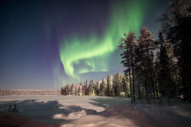 Aurora Arctic Ice Floating in Rovaniemi, Small-group - Floating beneath the Lapland sky