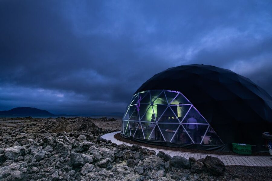 Aurora Basecamp: Northern Lights Nighttime Observation Tour - Arriving at Aurora Basecamp outside Reykjavik