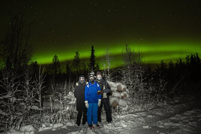 Aurora Borealis Snowshoeing Adventure by Night from Rovaniemi - Searching for auroras beyond the city glow