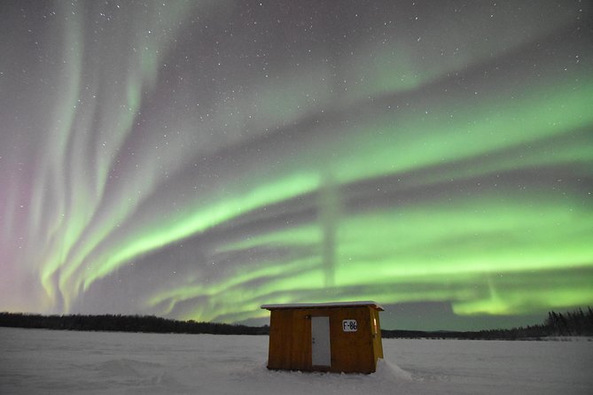Aurora Borealis Viewing and Ice Fishing Adventure - A cabin that changes the cold-weather equation