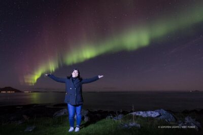 Aurora Capture with Photographer