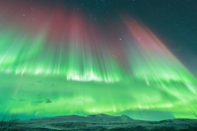 Aurora Hunt with the campfire and professional photographer - Professional photos and what you receive