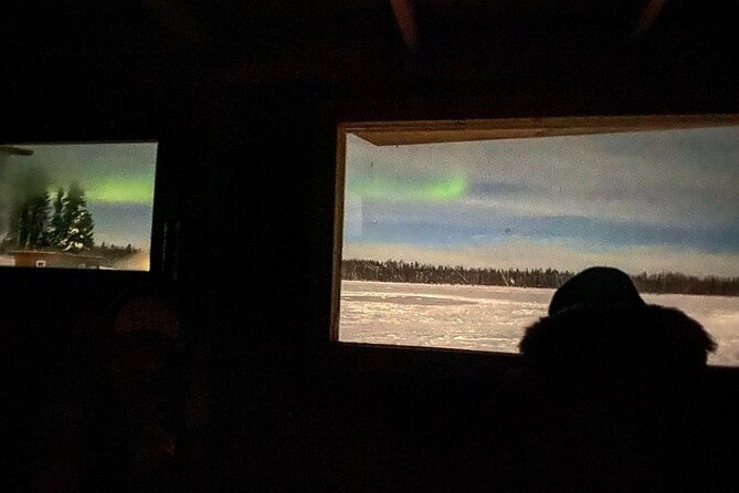 "Aurora Ice" - Ice Fishing & Salmon Dinner Tour - Meeting at Chena Lake Near Fairbanks