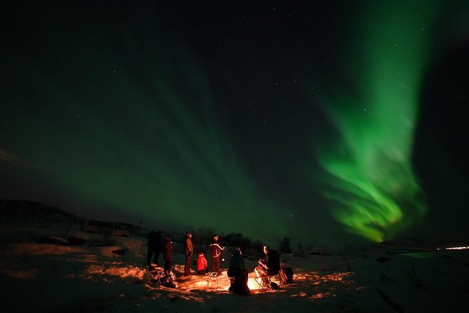 Aurora tour with free portrait and bonfire - How good are the northern lights photos?