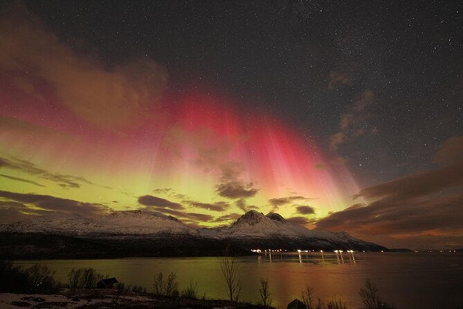 Aurora tour with free portrait and bonfire - The first stops are part of the experience