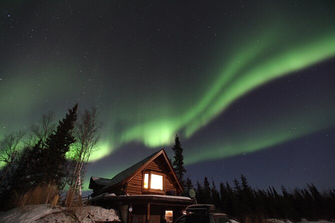 Aurora Viewing - Aurora Husky Lodge , Great view from top of the ridge - The ride from Fairbanks to the lodge
