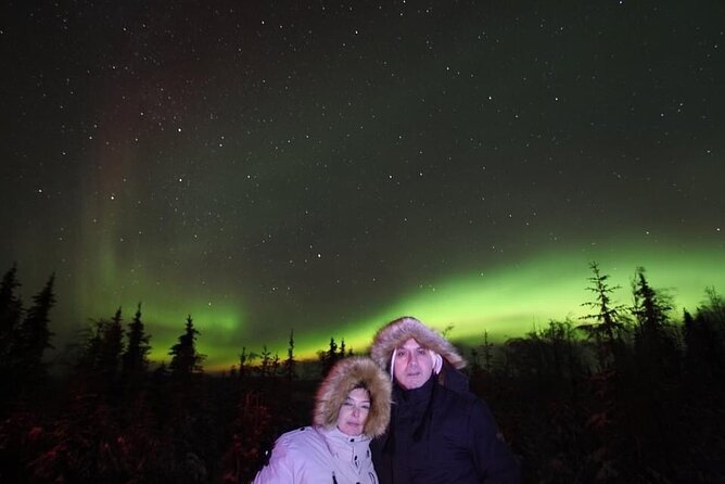 Aurora Viewing - Aurora Husky Lodge , Great view from top of the ridge - The evening schedule and what you actually do