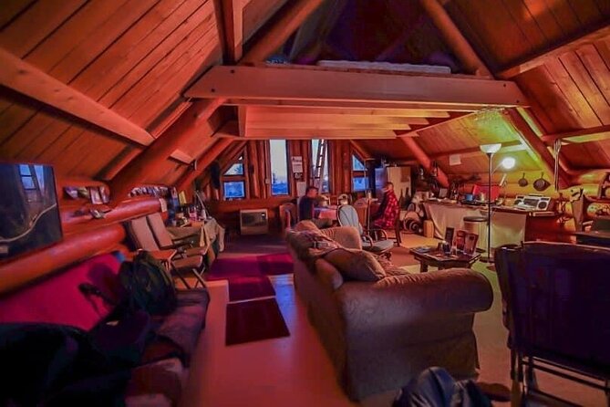 Aurora Viewing - Aurora Husky Lodge , Great view from top of the ridge - The biggest risk: a cloudy night
