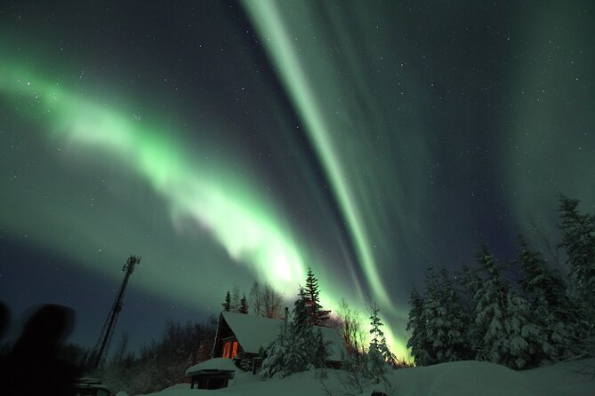 Aurora Viewing - Aurora Husky Lodge , Great view from top of the ridge - Is $130 a good value?