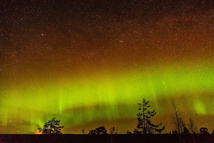Auroras Northern Lights in Saariselka - Why the darkness matters in Saariselka