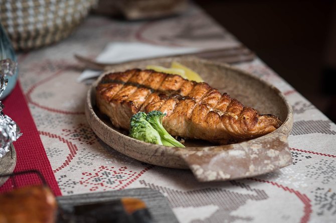 Best Of Lapland: Sauna, Ice swimming, Dinner & Northern Lights - Entering the Wood-Fired Sauna