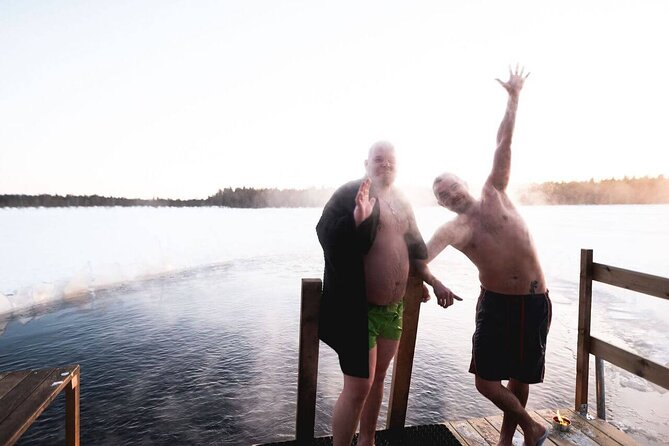 Best Of Lapland: Sauna, Ice swimming, Dinner & Northern Lights - The Pickup From Rovaniemi and Santa Claus Village