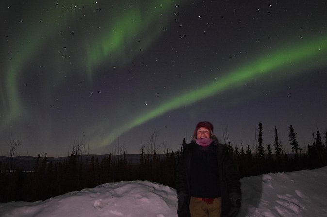 Chena Hot Springs Northern Lights Aurora Borealis From Fairbanks - Hunting for the Aurora on the Way Back