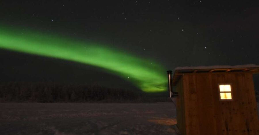 Chena Lake: Aurora Borealis Viewing & Ice Fishing Adventure - Waiting for the Northern Lights