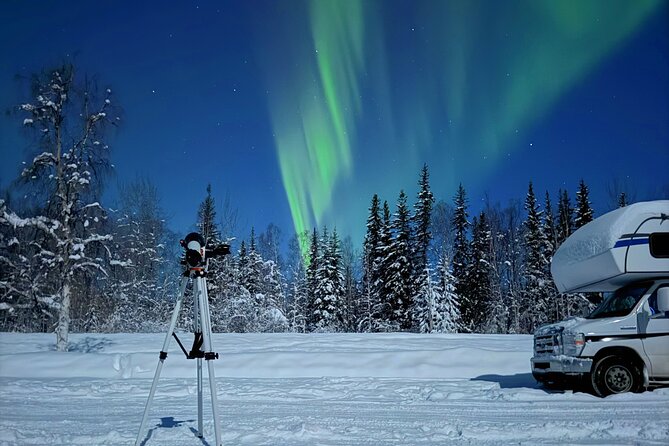 Dancing Lights in the Sky on an Aurora RV Tour Adventure - Key points at a glance