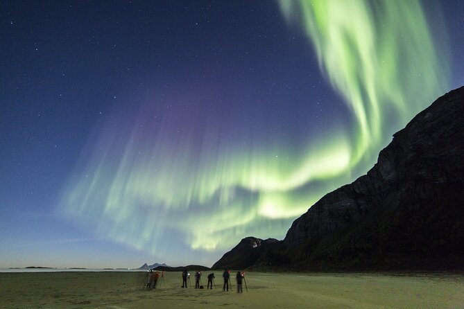 eBike Northern Lights tour by the bonfire - The guides shape the evening