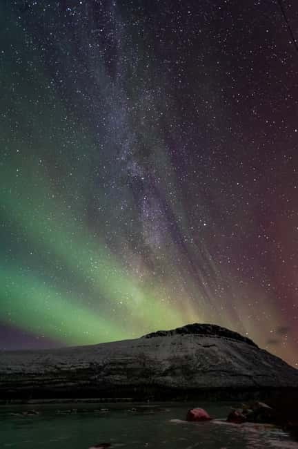 Experience the majestic Auroras Kiruna-Abisko & lodge dinner - Rachel, the food, and the human side