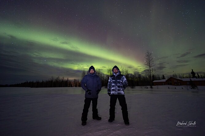 Face The Outdoors Northern Lights Tour Solo Traveler - How the mobile plan can save a cloudy night