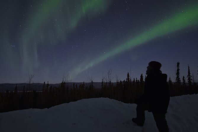 Fairbanks Northern Lights Adventure with free Aurora portraits - Nate’s role makes the night feel personal