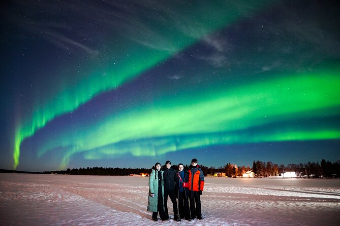 Family-Friendly: Northern Lights Adventure from Rovaniemi - The tipi, campfire, and hot food