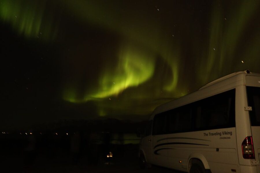 From Akureyri: Northern Lights Tour - Leaving Akureyri after dark