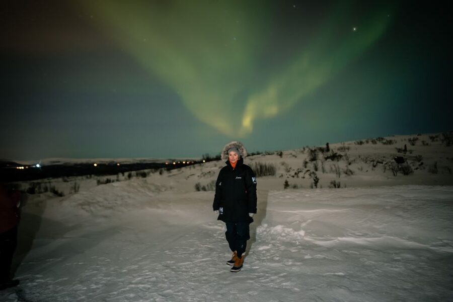From Alta: Nighttime Northern Lights Spotting Tour - Getting warm before heading into the dark
