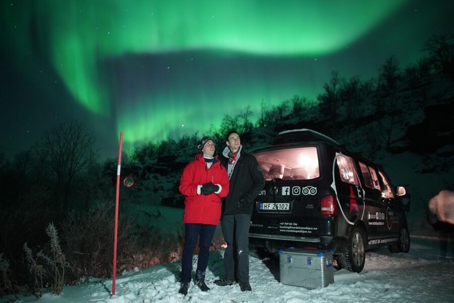 From Alta: Nighttime Northern Lights Spotting Tour - What the fjord and mountain stops add