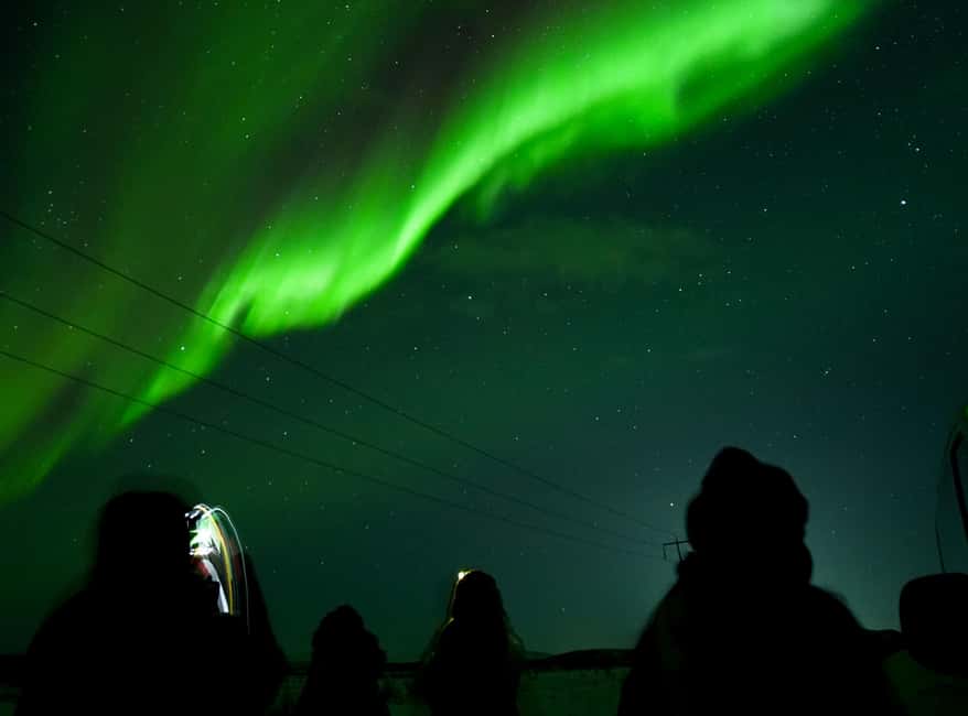 From Kiruna: Abisko National Park Northern Lights Tour - Abisko National Park after dark