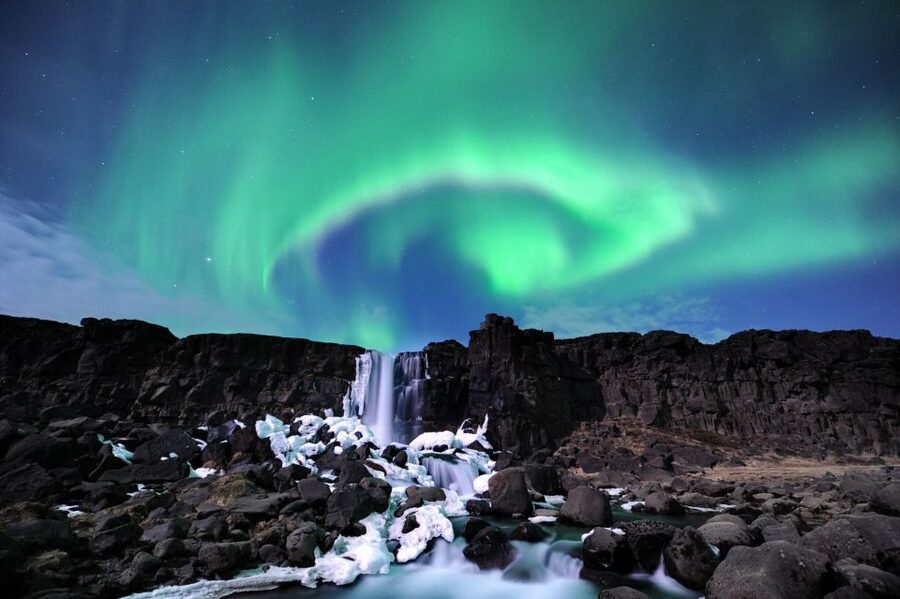 From Reykjavik: Golden Circle and Northern Lights Combo - Þingvellir National Park and the meeting of two continents