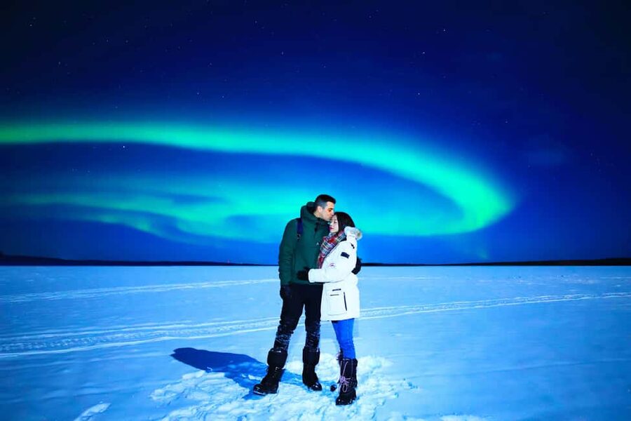 From Rovaniemi: Lakeside Aurora’s Paparazzi Photography - The ride toward the Arctic lake