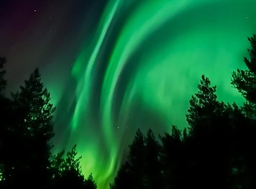 From Rovaniemi: Lapland Aurora Hunt with Barbeque - Leaving Rovaniemi after dark