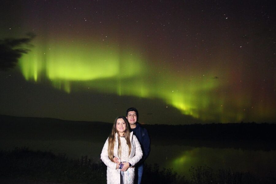 From Rovaniemi: Northern Lights Chase with BBQ and Photos - Leaving Rovaniemi for darker skies
