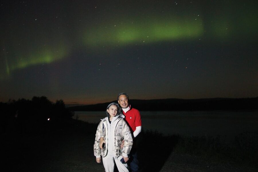 From Rovaniemi: Northern Lights Chase with BBQ and Photos - Clothing is your responsibility