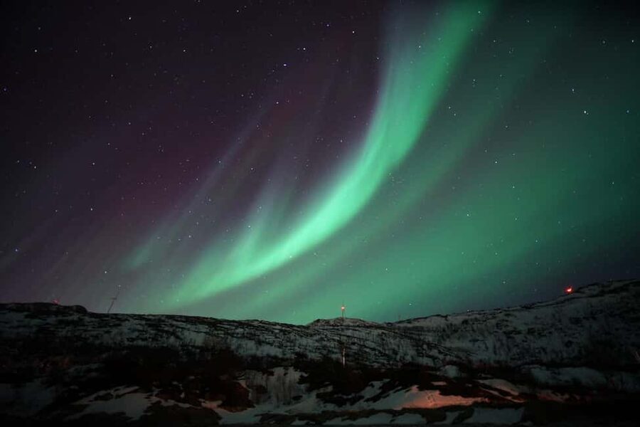 From Tromsø: Aurora Bus Tour with Snacks, Photos, and Drinks - Leaving Tromsø from Fridtjof Nansen Plass