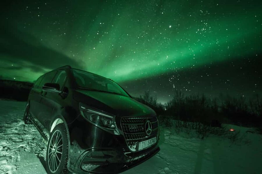 From Tromsø: Northern Lights Chase - Starting beside Tromsø’s waterfront