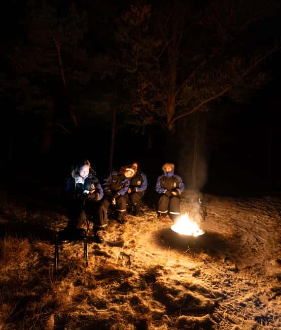 From Tromsø: Northern Lights Chase - First secret stop: your first chance to watch the sky