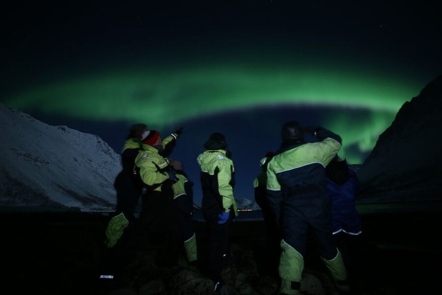 From Tromso: Northern Lights Photography Tour - Campfire, hot chocolate, and waiting in the cold