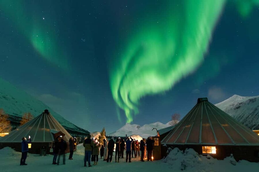 From Tromsø: Northern Lights Visit at Camp Tamok - Leaving Tromsø for Camp Tamok