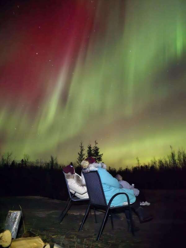 From Yellowknife: Aurora Borealis Tour with Cozy Cabin Base - Photos taken by the guide