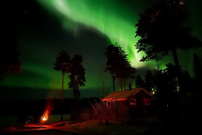 Glass Igloo Campfire Dinner under Northern Lights - What the three-hour Rovaniemi evening includes